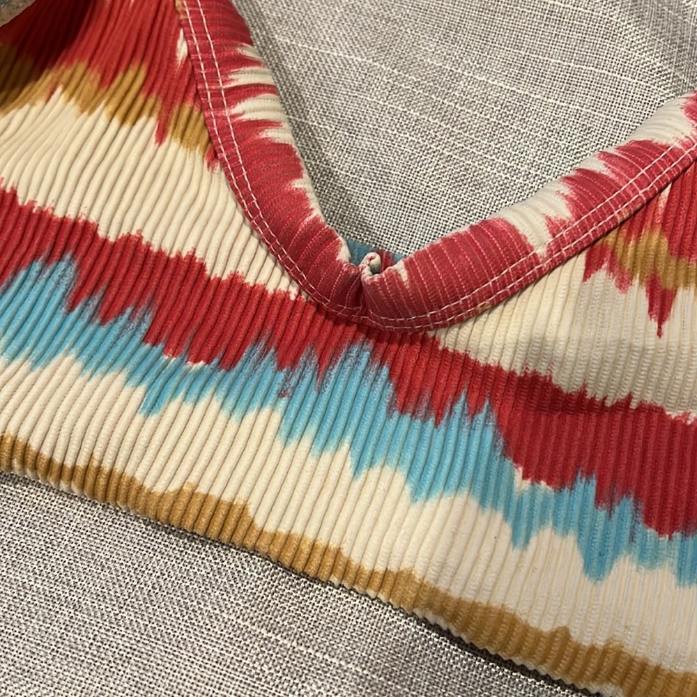 Beach Riot Multicolor Bikini Top - Picture 2 of 4